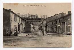 - CPA LEROUVILLE (55) - Une Rue En 1914 (avec Personnages) - Edition Maget - - Lerouville
