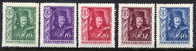HUNGARY 1935 Rakoczi Anniversary Set MH / *.  Michel 517-21 - Unused Stamps