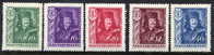 HUNGARY 1935 Rakoczi Anniversary Set MH / *.  Michel 517-21 - Neufs