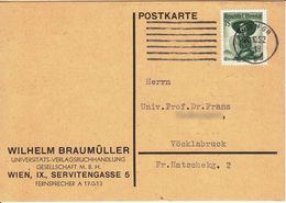 BM557 Konvolut 5 Stk. Österreich, Gelaufen, Trachten + Portomarken, Verschiedene Post-Stempel - Autres & Non Classés