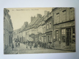 GP 2019 - 1257  SAINT-POL  (Pas-de-Calais)  :  Rue D'ARRAS  -  TB Animation   1915   XXX - Saint Pol Sur Ternoise