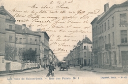 CPA - Belgique - Brussels - Bruxelles - Schaerbeek - Rue Des Palais - Schaarbeek - Schaerbeek