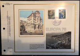 Monaco Document - FDC - Premier Jour - YT Nº 1139 Et 1140 - 1978 - FDC