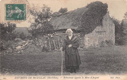 Delcampe - ¤¤  -  Environs De MUZILLAC  -  Rebouteuse Appelée La Mère D'Argent  -  Moeurs Et Coutumes Bretonnes     -   ¤¤ - Muzillac
