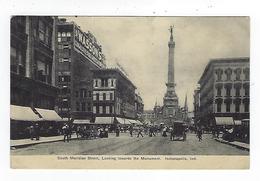 CPA Indianapolis South Meridian Street Looking Towards The Monument - Indianapolis