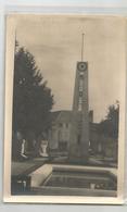 Carte Photo Monument Ffi Resistance Dans Place Bassin - Te Identificeren