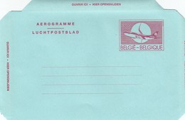 GOOD BELGIUM Aerogramme 1992 - Airplane (var2) - Luchtpostbladen