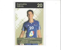 HANDBALL EQUIPE DE FRANCE  RAPHAELLE  TERVEL ****     A SAISIR  **** - Handball