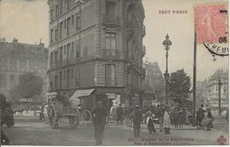 CPA 315 TOUT PARIS Edition FLEURY - Avenue De La République Rue D'Angoulême (XIème Arrt) - Arrondissement: 11