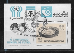 ARGENTINA     1978 Football World Cup - Argentina Cancelled First Day - Nuovi