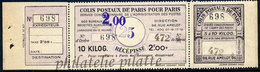 -France Colis Postaux Paris Pour Paris 190** - Altri & Non Classificati