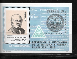 ARGENTINA   1979 "Prenfil 80" - International Exhibition Of Philatelic Literature And Journalism, Buenos Aires ** - Ongebruikt