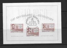 ARGENTINA   1960 The 150th Anniversary Of The May Revolution** First Day Cancelled - Ungebraucht