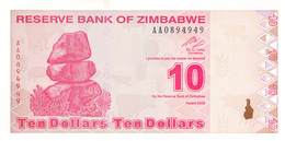 10 Dollar Zimbawe 2009 UNC - Other - Africa