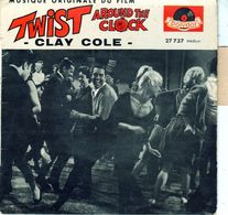 Pochette Sans Disque De Clay Cole - Twist Around The Clock - Polydor 27737 - 1962 - Accessori & Bustine