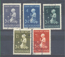 Año 1940 Nº 365/9 A Beneficio De La Infancia - Used Stamps