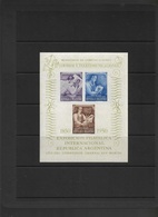 ARGENTINA    1950 International Philatelic Exhibition, Buenos Aires Imperforated Sf    * - Ungebraucht