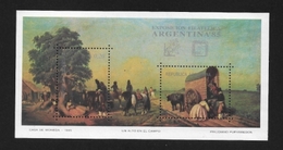 ARGENTINA   1985 International Stamp Exhibition "ARGENTINA '85"  -Painting By Prilidiano Pueyrredón 1823-1870)  ** - Ungebraucht