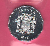 One Cent 1 Cent 1976 FAO Jamaica Giamaica Proof - Jamaica