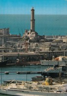 Lanterna Genova Italy Lighthouse Postcard Phare Leuchtturm Faro 1978 - Phares