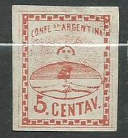 Timbre Argentine 1860 Yvt N° 4 - Unused Stamps