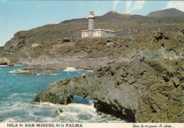 San Miguel De La Palma Spain Fuencaliente Lighthouse Postcard Phare Leuchtturm Faro - Phares