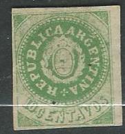 Timbre Argentine 1862-64 Yvt N° 6 - Oblitérés