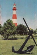 Mar Del Plata Argentina Punta Mogotes Lighthouse Postcard Phare Leuchtturm Faro 1968 - Phares