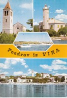 Vir Croatia Lighthouse Postcard Phare Leuchtturm Faro 1981 - Phares