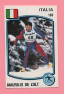 Figurina Panini 1988 N° 183 - Maurilio De Zolt - Sci - Winter Sports