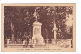 CHATEAU-GONTIER  -  Monument Aux Morts De La Grande Guerre - Chateau Gontier