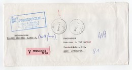 BELGIQUE - BELGIE - Valeur Assurée - Aangegeven Waarde - Charleroi 2 - 1970-1980 Elström