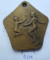MEDAL Gymnastics . I. CELOSTATNI / SHOLY / SPARTAKIADA 1955 CZECH REPUBLIC  KUT - Gimnasia