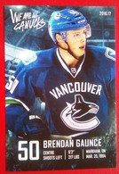 Vancouver  Brendon Gaunce - 2000-Heute