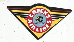 Autocollant , CREEKS AIR LINE ,  Junior - Stickers