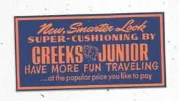 Autocollant ,  CREEKS Junior ,have More Fun Traveling.... - Aufkleber