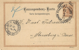 1891 - C P E P  2 Kr Empire Autriche  Oblit. KRAKAU ( Poln.) - Covers & Documents