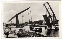 PAYS BAS.TERNEUZEN  Axelsebrug  Péniche, Batellerie . Carte Photo - Terneuzen