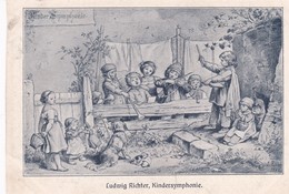 ALLEMAGNE . KINDERSYMPHONIE Illustr. Ludwig RICHTER - Richter, Ludwig