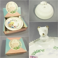 ° ASSIETTE A BOUILLIE PORCELAINE DE LIMOGES GL + Bébé Soupe - Borden