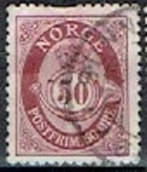 NORWAY # FROM 1893-98 STAMPWORLD 60A  TK: 14 1/2 X 13 1/2 - Oblitérés