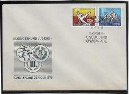 Allemagne DDR - RDA - Enveloppe 1er Jour - FDC - TB - Altri & Non Classificati