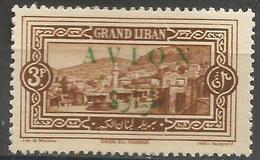 Lebanon - 1925 Deir-al-Kamar AVION Overprint 3p MNH **    Mi 72  Sc C10 - Luchtpost