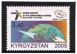 Kyrgyzstan.2005 Information Society (Tunis 2005). 1v:3.60 Michel # 442 - Kirghizistan