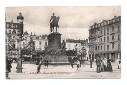 - CPA LILLE (59) - Place De La République 1907 (belle Animation) - Edition G. L. N° 16 - - Lille