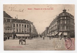 - CPA ROUBAIX (59) - Perspective De La Rue De La Gare 1906 (CAFE-RESTAURANT DE L'UNIVERS) - Edition Grand Bazar N° 5 - - Roubaix