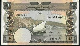 YEMEN D.R. P9b 10 DINARS 1984 Signature 4 VF - Yémen