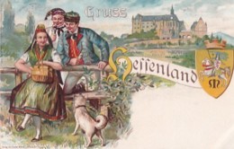 GRUSS AUS DEM BEFFENLAND    ??        LITHO   W  SCHUIZ  HANAU - Wetterau - Kreis