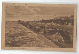 Allemagne Germany Basse Saxe Nordseebad Nordeney Am Strande 1920 - Norderney