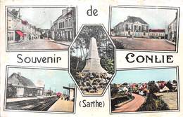 72-CONLIE- SOUVENIR MULTIVUES - Conlie